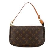 Pre-owned Canvas louis-vuitton-bags Louis Vuitton Vintage , Brown , Da...