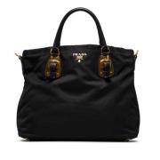 Pre-owned Nylon prada-bags Prada Vintage , Black , Dames