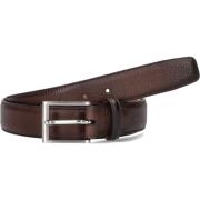 Bruin Leren Heren Riem Misuri 1078 Magnanni , Brown , Heren