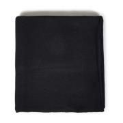 Luxe Cashmere Zwarte Sjaal Drumohr , Black , Heren