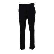 Elegante Zwarte MainLine Broek Bencivenga , Black , Heren