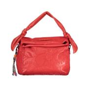 Stijlvolle Handtas met Verstelbare Band Desigual , Red , Dames