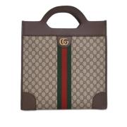 Pre-owned Fabric gucci-bags Gucci Vintage , Beige , Dames