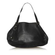 Pre-owned Leather gucci-bags Gucci Vintage , Black , Dames