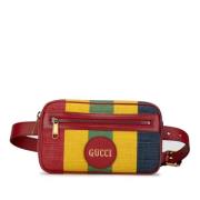 Pre-owned Canvas crossbody-bags Gucci Vintage , Multicolor , Dames