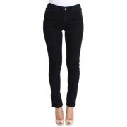 Chique Slim Fit Skinny Designer Jeans Costume National , Blue , Dames