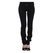 Elegante Zwarte Straight Leg Jeans Costume National , Black , Dames