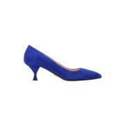 Pre-owned Suede heels Prada Vintage , Blue , Dames