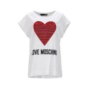 Pre-owned Cotton tops Moschino Pre-Owned , White , Dames