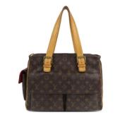 Pre-owned Canvas louis-vuitton-bags Louis Vuitton Vintage , Brown , Da...