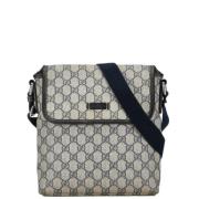 Pre-owned Plastic shoulder-bags Gucci Vintage , Beige , Dames