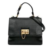 Pre-owned Leather handbags Dolce & Gabbana Pre-owned , Black , Dames