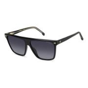 Zwart/Donkergrijs Geshade Zonnebril Carrera , Black , Dames