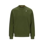 Baptiste Heavy Fleece Sweater K-Way , Green , Heren