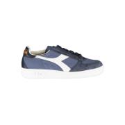 Blauwe Contrastvetersneakers Diadora , Blue , Dames