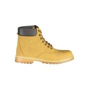 Heldergele veterschoenen met contrast Fila , Yellow , Heren