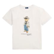 Westernwear Polo Bear Tee T-Shirt Polo Ralph Lauren , White , Dames