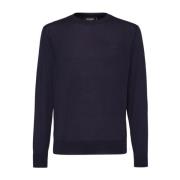 Marine Logo Sweater Dsquared2 , Blue , Heren