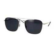 Gepolariseerde zonnebril vintage stijl Ray-Ban , Gray , Unisex