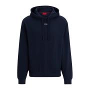 Relaxed Fit Hoodie Hugo Boss , Blue , Heren