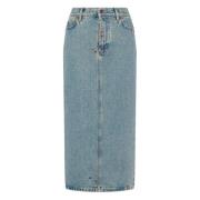 Stijlvolle Gonna Rok Moschino , Blue , Dames