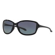 Cohort Zonnebril Zwart/Grijs Gepolariseerd Oakley , Black , Dames