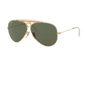 Shooter G15 Groene Zonnebril Ray-Ban , Yellow , Unisex