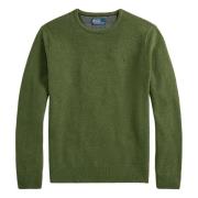 Klassieke Olijf Pullover Polo Ralph Lauren , Green , Heren