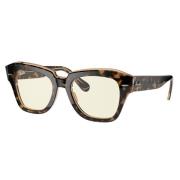 Vierkante Stijl Zonnebril Fotochromisch Ray-Ban , Brown , Unisex