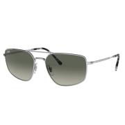 Rb3666 Zonnebril Zilveren Frame Grijze Lenzen Ray-Ban , Gray , Unisex