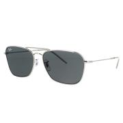 Reverse Caravan Gunmetal Zonnebril Ray-Ban , Gray , Unisex