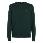 V-neck Knitwear Tommy Hilfiger , Green , Heren