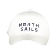 Witte Katoenen Pet met Klep North Sails , White , Unisex