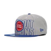 NBA Draft 950 Cap Pistons New Era , Gray , Heren