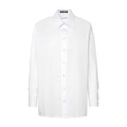 Casual Shirt met F5R57Tfueajw0800 Design Dolce & Gabbana , White , Dam...