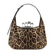 Jewelled Hobo Schoudertas Alexander McQueen , Multicolor , Dames