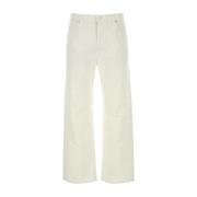 Stretch Denim Jeans in Ivoor Etro , White , Heren