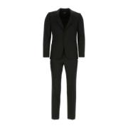 Klassiek Herenpak Set Ermenegildo Zegna , Black , Heren