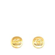 Pre-owned Metal chanel-jewelry Chanel Vintage , Yellow , Dames