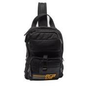 Pre-owned Leather backpacks Prada Vintage , Black , Heren