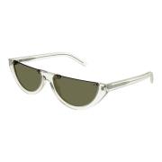 Havana Groene Zonnebril SL 563 Saint Laurent , Green , Unisex