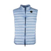 Heren Nylon Vest in Lichtblauw Centogrammi , Blue , Heren