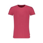 Rood Katoenen T-Shirt Gaudi , Red , Heren