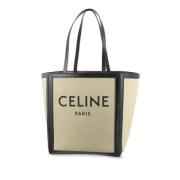 Pre-owned Canvas totes Celine Vintage , Beige , Dames