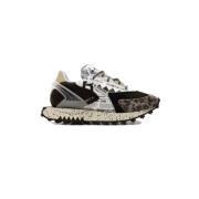 Witte Sneakers RUN OF , Multicolor , Dames