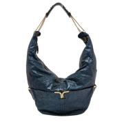 Pre-owned Leather handbags Chloé Pre-owned , Blue , Dames