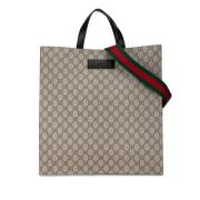 Pre-owned Fabric gucci-bags Gucci Vintage , Beige , Dames