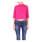 Stijlvolle Sweaters Semicouture , Pink , Dames