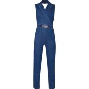 Mouwloze jumpsuit voor dames Liu Jo , Blue , Dames