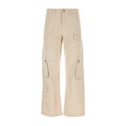 Cargo Broek in Zandkatoen Gimaguas , Beige , Heren